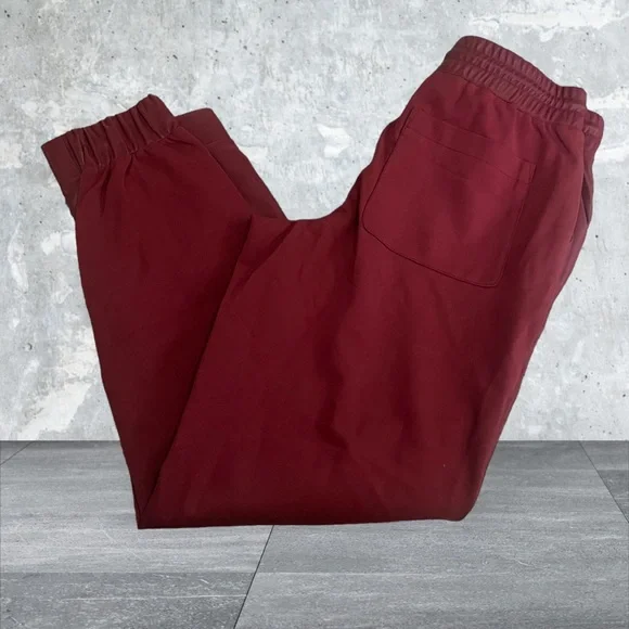 New G by Giuliana Black Label Faux Leather Ponte Jogger size M - Picture 4 of 6